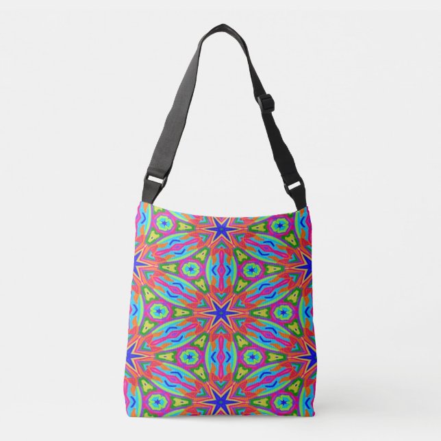 Magic Marker Stars Crossbody Bag (Front)