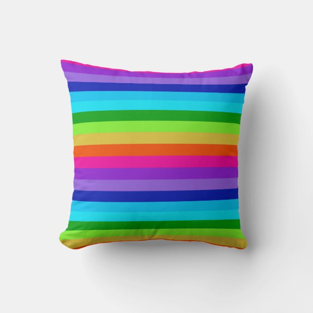 Magic Marker Stripes Cushion (Front)