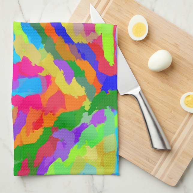 Magic Marker Tea Towel (Quarter Fold)