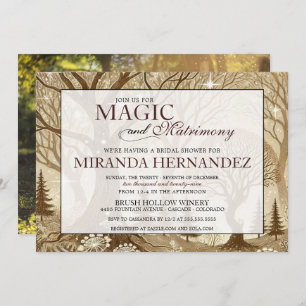 Magic & Matrimony Wedding Shower Invitation
