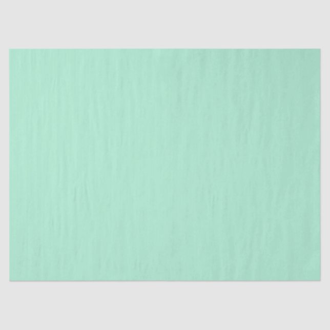 Magic Mint Solid Colour Tissue Paper (Front)