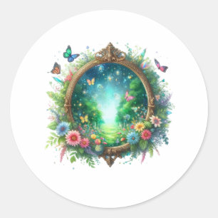 magic mirror sticker