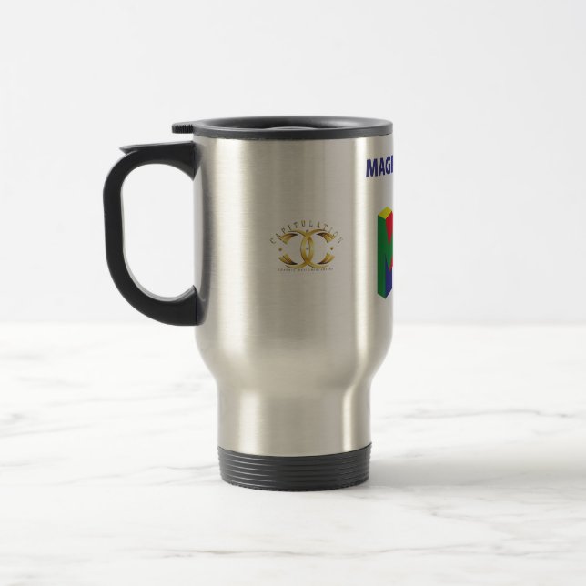 MAGIC MIZZLE TRAVEL MUG (Left)