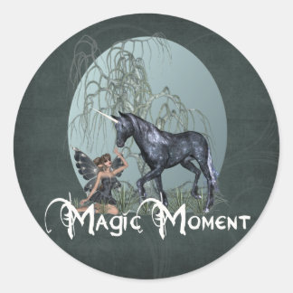 Magic Moment Classic Round Sticker