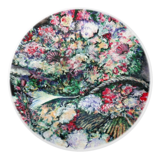 Magic Moment in Misloc Market Ceramic Knob (Front)