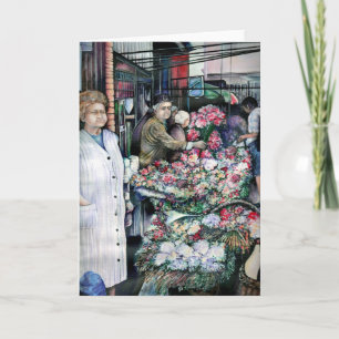 Magic Moment in Misloc Market Hungary Greeting Car Card