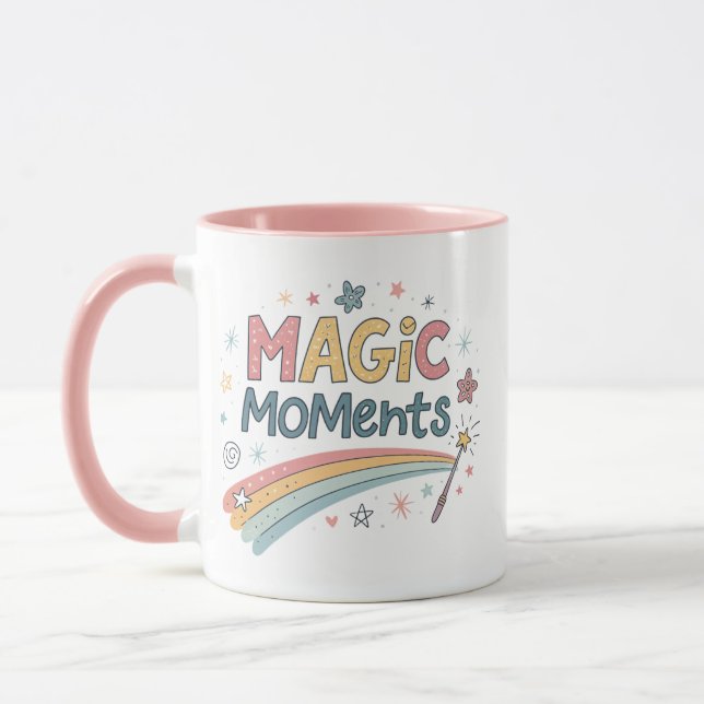 Magic Moment Mug “For Me” Inspirational Coffee Cup (Left)