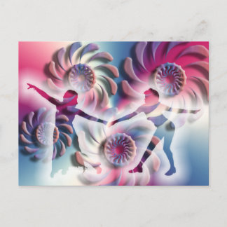 Magic Moment of Dance Postcard