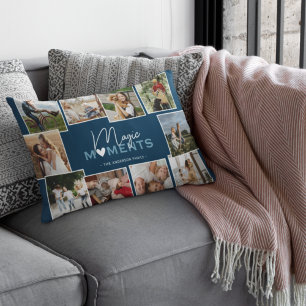 Magic Moments Photo Collage Family Decorative Cushion