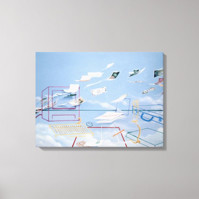 Magic Money Canvas Print (Front)