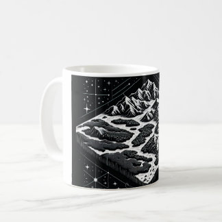 Magic Mountain Map Coffee Mug