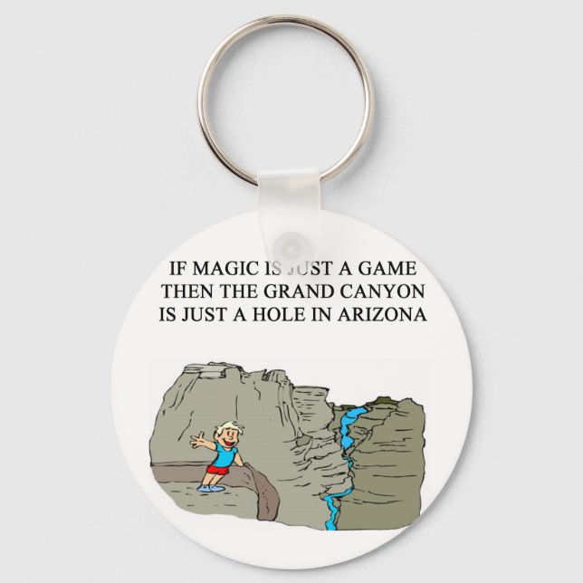 MAGIC mtg game player Key Ring (Front)