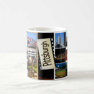Magic Mug-Pittsburgh Image Appears when hot Magic Mug