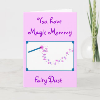 Magic Mummy Fairy Dust Card