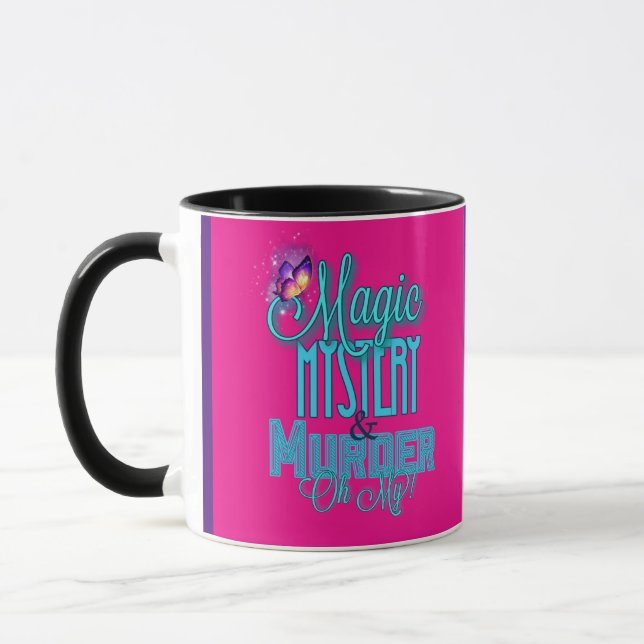 Magic Murder and Mystery Oh My! Mug (Left)
