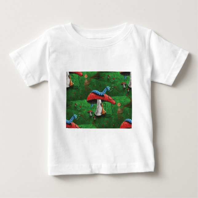 Magic Mushroom Baby T-Shirt (Front)