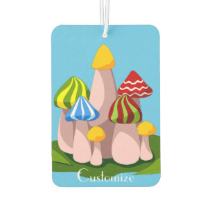Magic Mushroom Cathedral  Thunder_Cove   Car Air Freshener