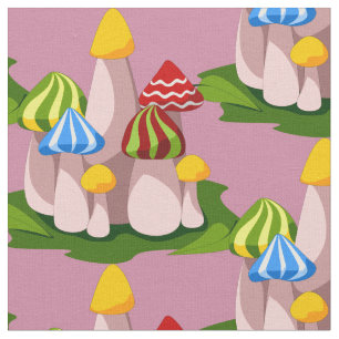 Magic Mushroom Cathedral Thunder_Cove Fabric
