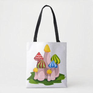 Magic Mushroom Cathedral Thunder_Cove Tote Bag