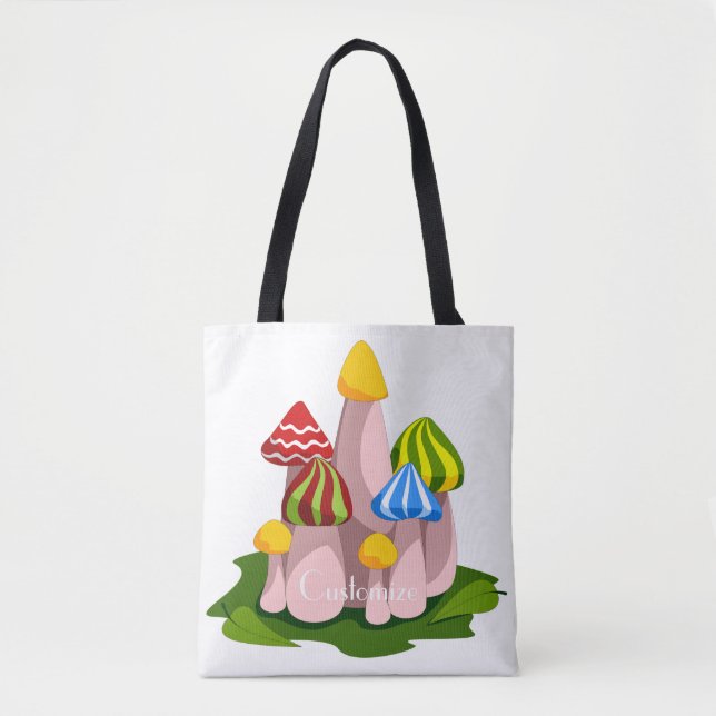 Magic Mushroom Cathedral Thunder_Cove  Tote Bag (Front)