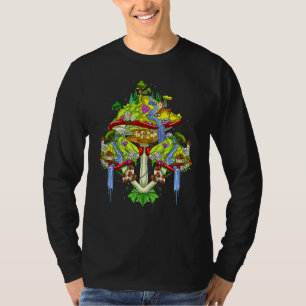 Magic Mushroom House Inspired Mushroom Kingdom Rel T-Shirt