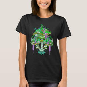 Magic Mushroom House Inspired Mushroom Kingdom Rel T-Shirt