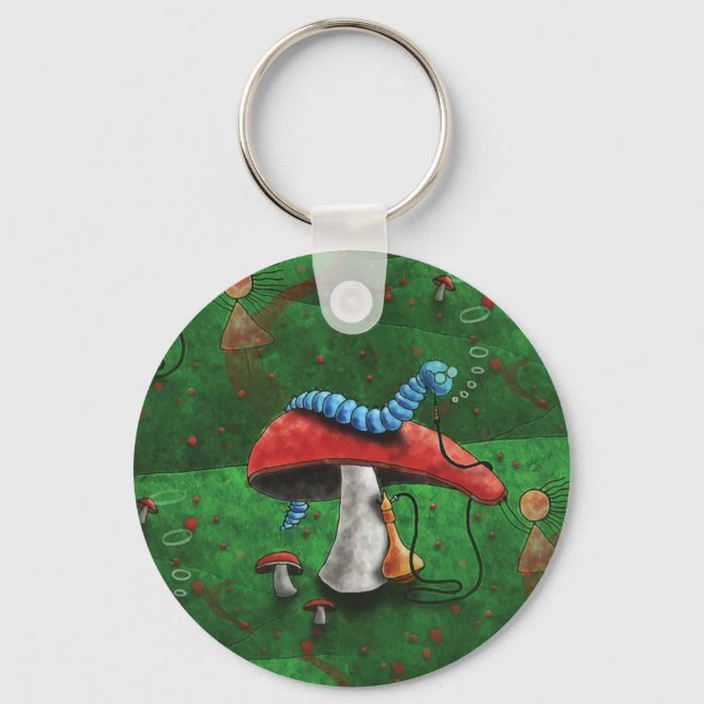Magic Mushroom Key Ring (Front)