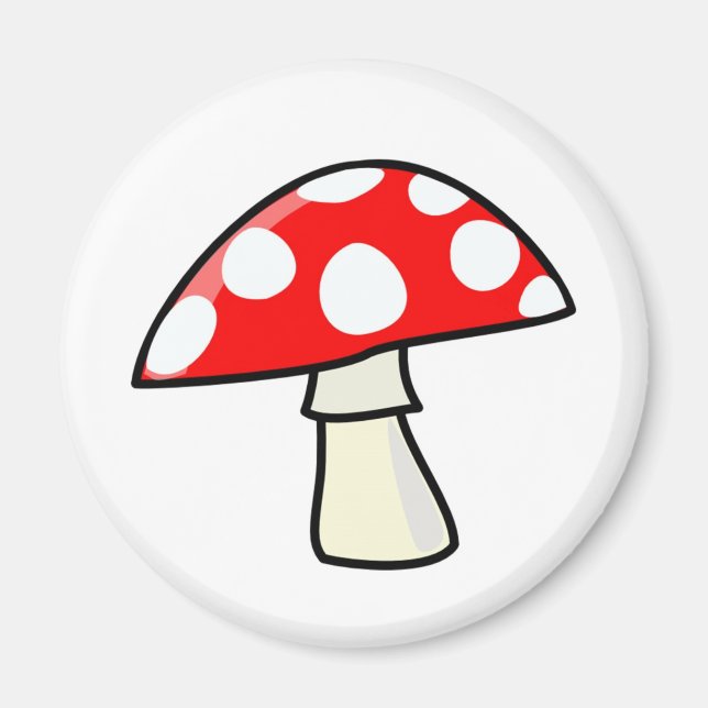 Magic Mushroom Magnet (Front)