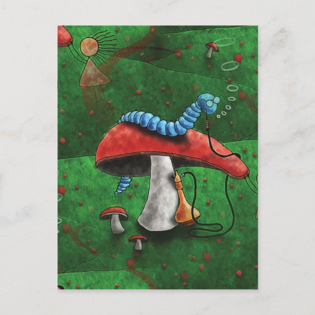 Magic Mushroom Postcard (Front)
