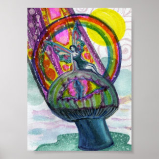 Magic Mushroom Poster