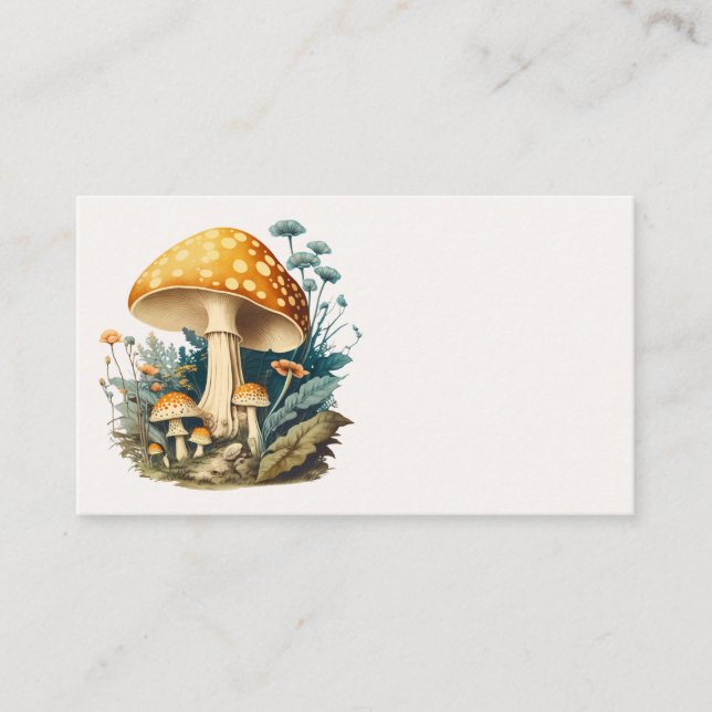 Magic Mushrooms Business Cards (Front)