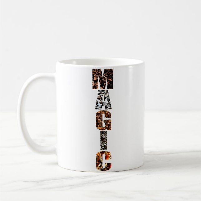 Magic Mushrooms Coffee Mug (Left)