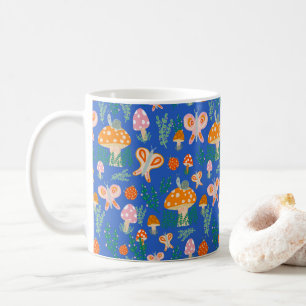 Magic Mushrooms Cute Butterflies Snails Ladybugs Coffee Mug