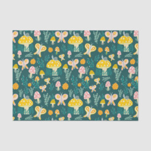 Magic Mushrooms Cute Butterflies Snails Ladybugs Tissue Paper