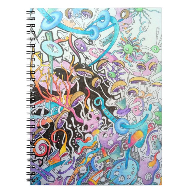 Magic Mushrooms Notebook (Front)