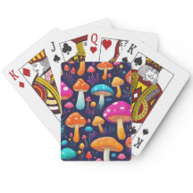 Magic Mushrooms Playing Cards