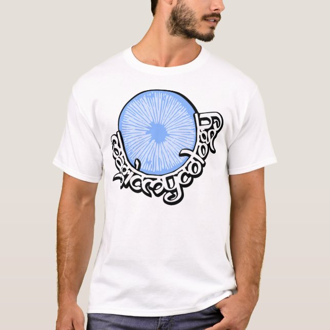 Magic Mycology Blue T-Shirt (Front)