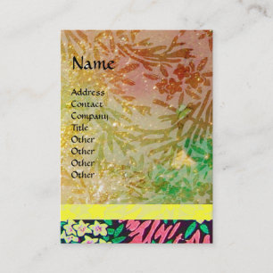 MAGIC MYRTLE / Sparkling Gold Reflections Business Card