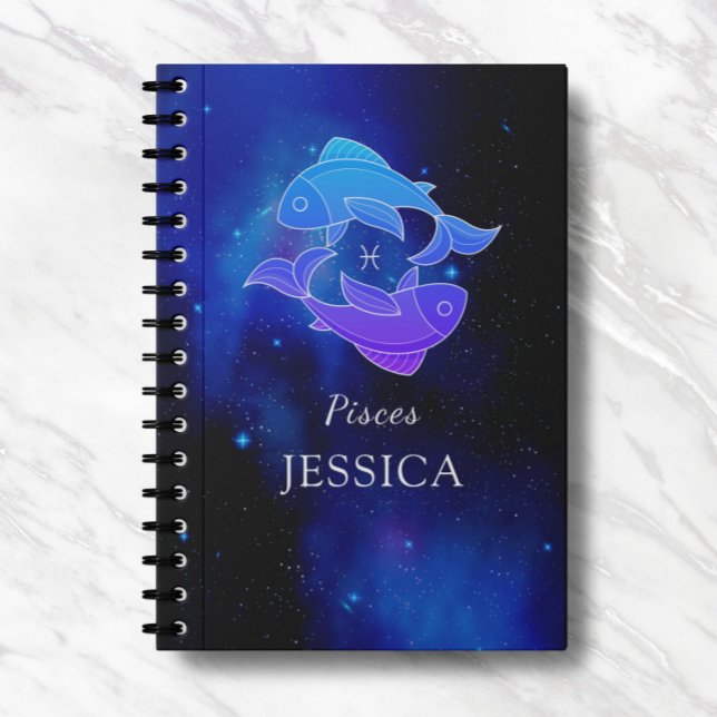 Magic Name with Zodiac sign Pisces Notebook (Creator Uploaded)