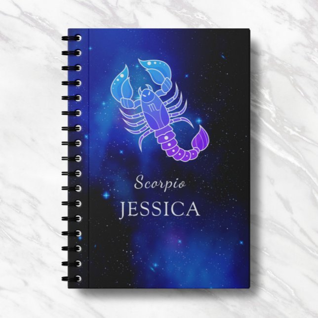 Magic Name with Zodiac sign Scorpio Notebook (Creator Uploaded)
