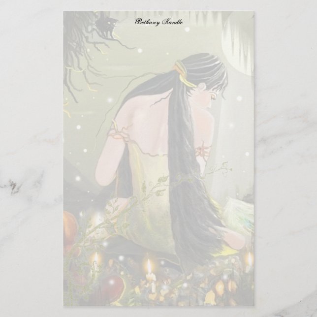Magic Night Stationery (Front)