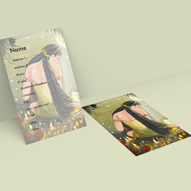 Magic Night Template Business Card (Creator Uploaded)