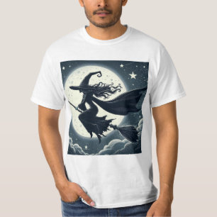 Magic Night: The Witch in Your Broom T-Shirt