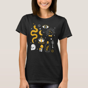Magic Occult Celestial Witchcraft All Seeing Eye T-Shirt