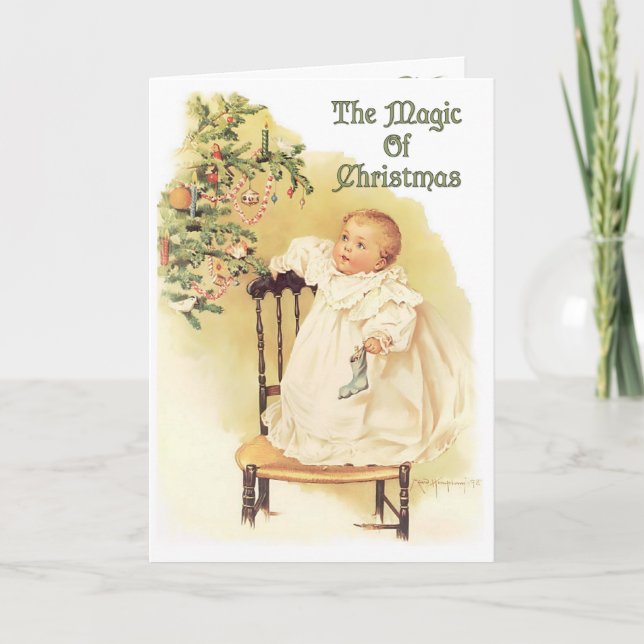 Magic of Christmas Holiday Card (Front)
