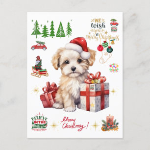 magic of christmas postcard