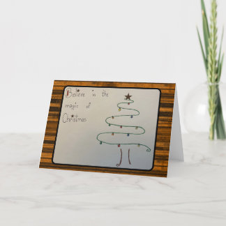 Magic of Christmas Thank You Card