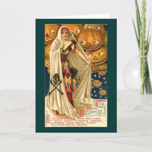 Magic of Halloween Card (Front)