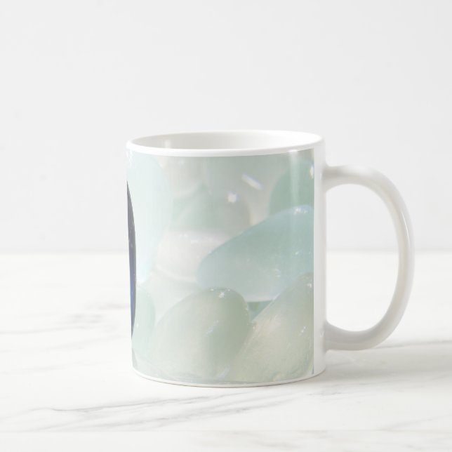 Magic of sea glass coffee mug (Right)