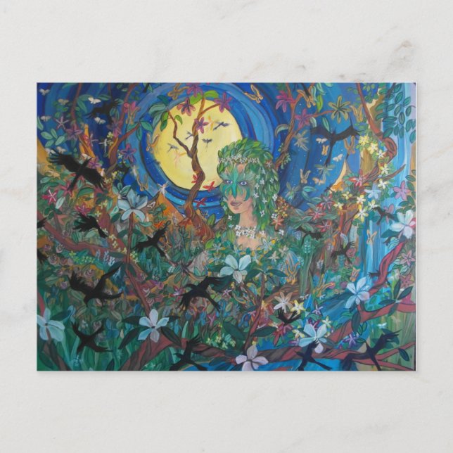 Magic of The Woods Postcard (Front)